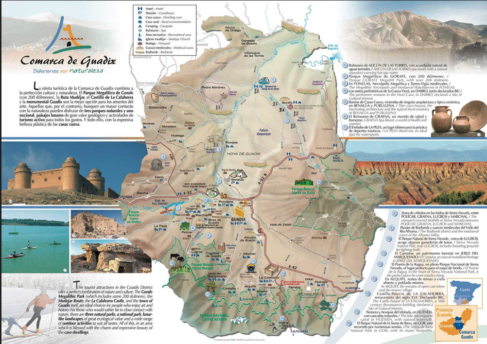 Mapa Guadix Mapa Guadix