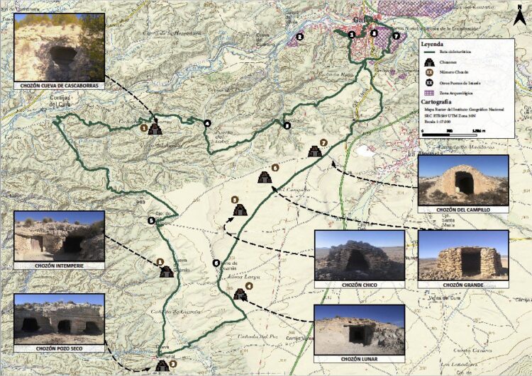 Mapa Chozones